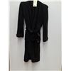 Image 1 : Black Bathrobe - Size Small
