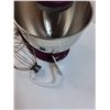 Image 4 : Kitchen Aid Artisan Purple Mixer w/Attachments - Powers On, Some Wear As Pictured, Pickup Preferred