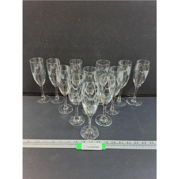 (12) Champagne Glasses