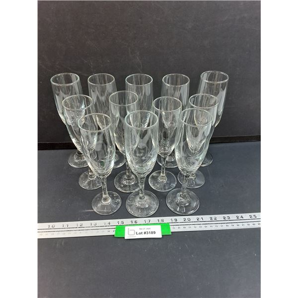 (12) Wine & Champagne Glasses