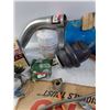 Image 3 : Boots and Boot Kit, Timing Chain,Air and Oil Filters, Muffler Pieces and Bearings