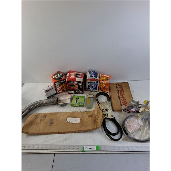 Oil Filters, Distributor Cap, Serpentine Belt, Oil Seals and Gaskets