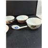 Image 4 : Assorted Finger Bowls, Cream Bowl, Saucer and Soup Spoon