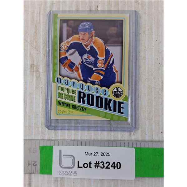 Wayne Gretzky Marquee Rookie