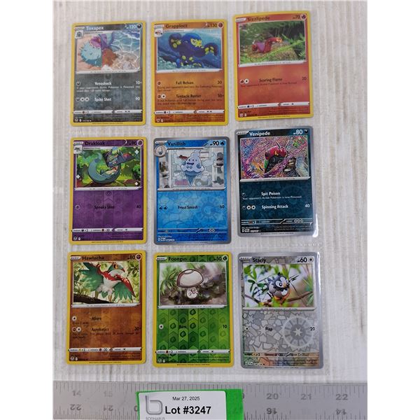 (9) Assorted Rare Pokemon Holograms