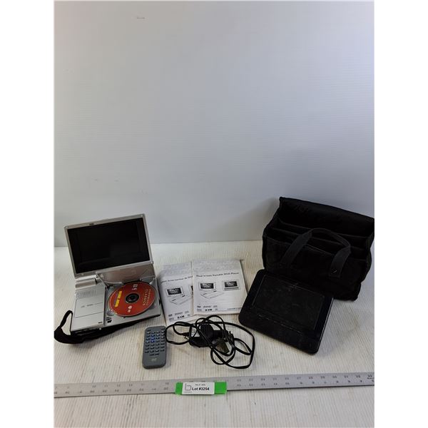 Venturer DVD Player with Cords and Remote and an Extra  7" DVD Screen