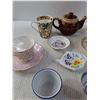 Image 4 : Assorted Tea Cup and Saucer, Vase, Egg Cups and Decorative Dishes
