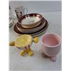 Image 6 : Assorted Tea Cup and Saucer, Vase, Egg Cups and Decorative Dishes