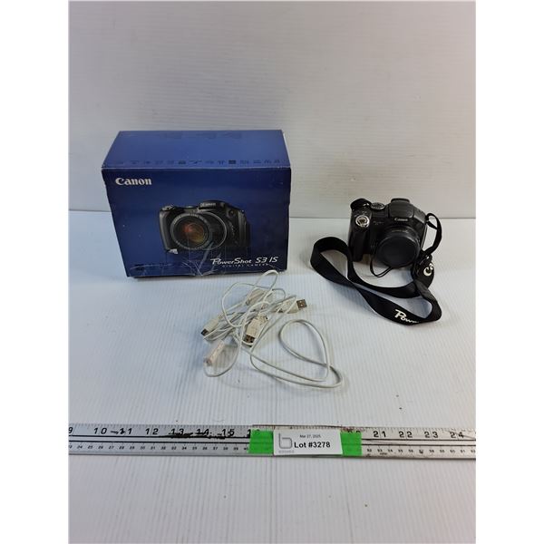Canon PowerShot S3 IS Digital Camera