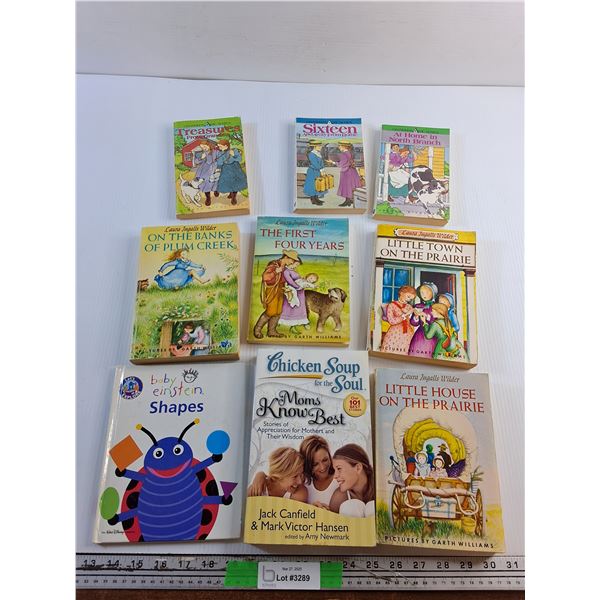 (9) Books - Garth Williams, Baby Einstein and Chicken Soup for the Soul