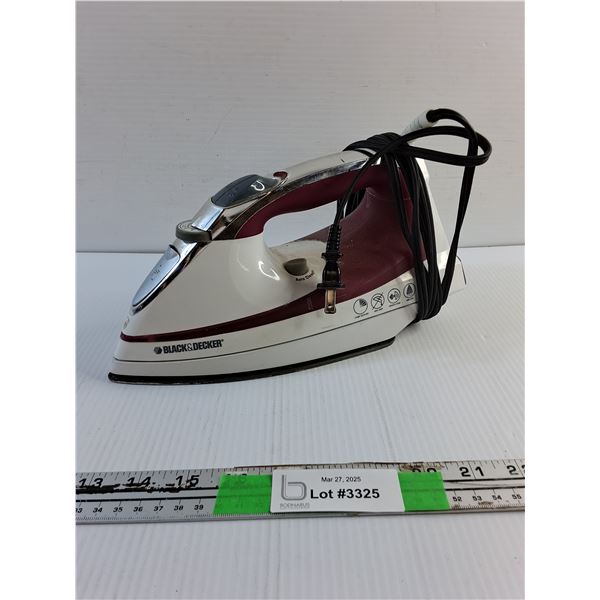 Black & Decker Electric Iron