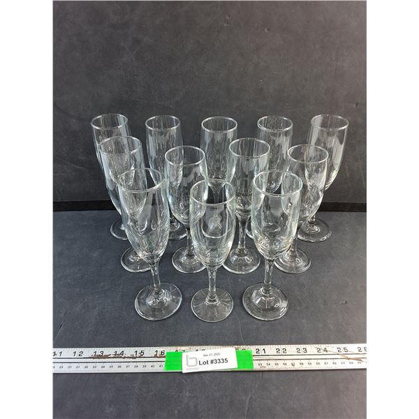 (12) Glass Goblets