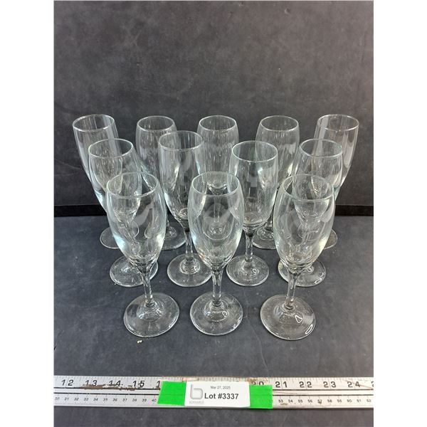 (12) Glass Goblets