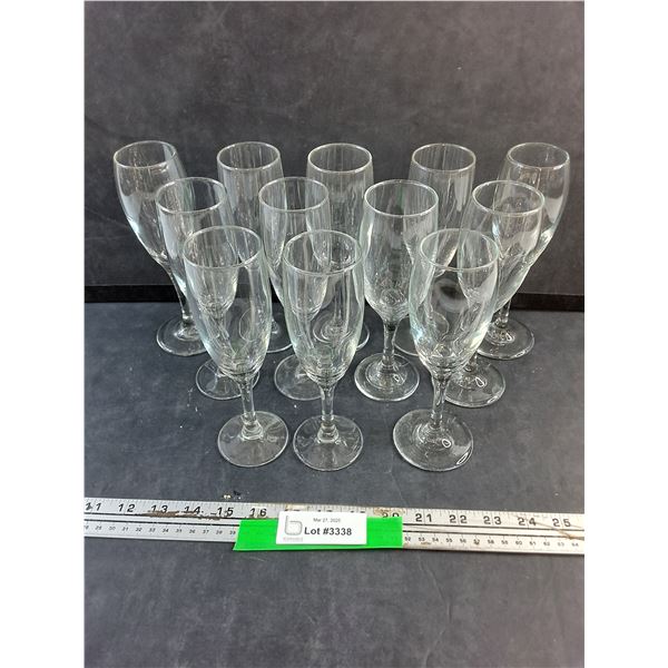 (12) Glass Goblets