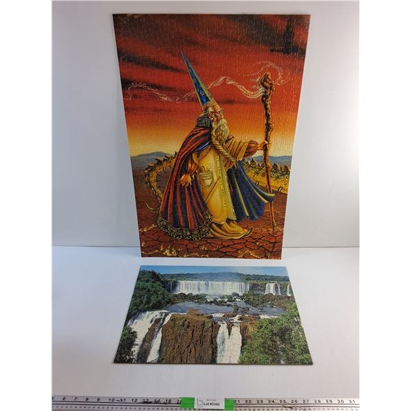 (2) Puzzle Art Decorations