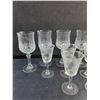 Image 2 : (12) Glass Goblets