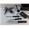 Image 2 : (3) Kitchen Knives, Recorders and Microphones
