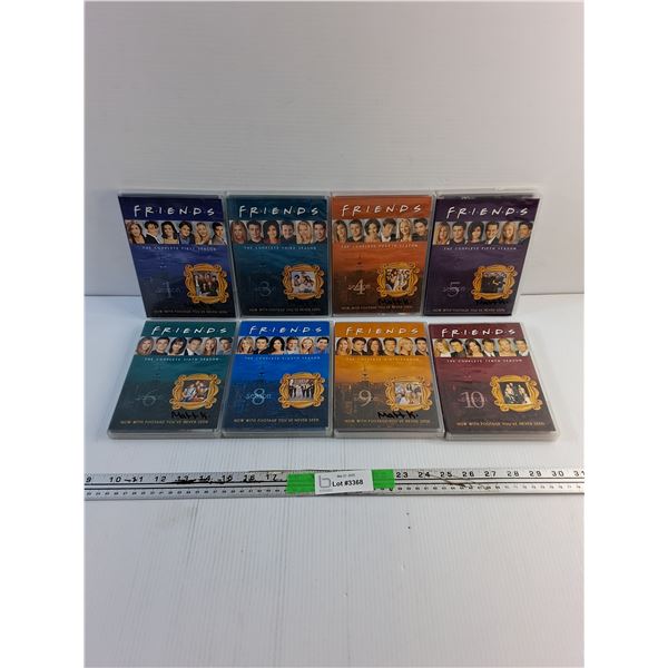 (8) DVD Friends Movies
