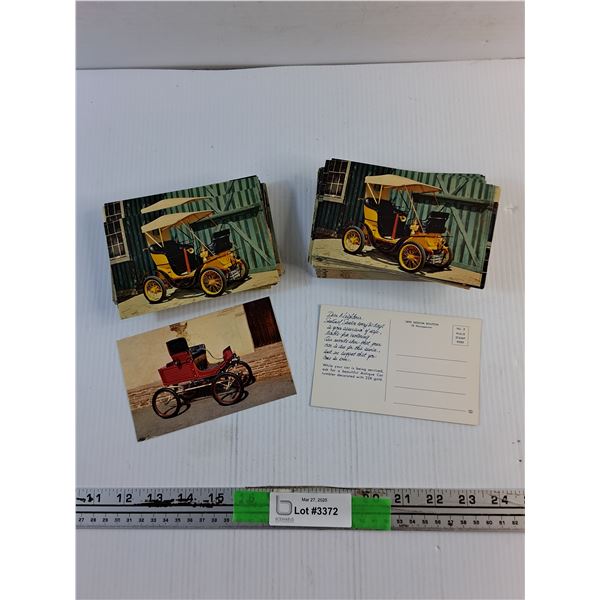 Antique Cars Post Cards