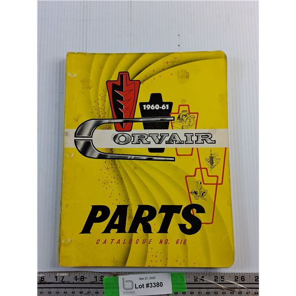 1960-61 Corvair Parts Catalogue