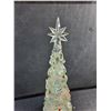 Image 2 : Decorative Light Up Glass Christmas Tree