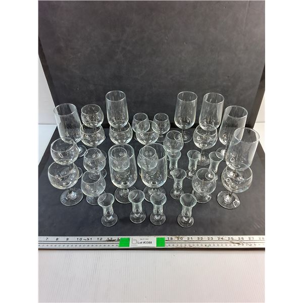 (15+) Glass Goblets