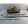 Image 1 : (3) Tin Boxes and Various Wrapping Paper