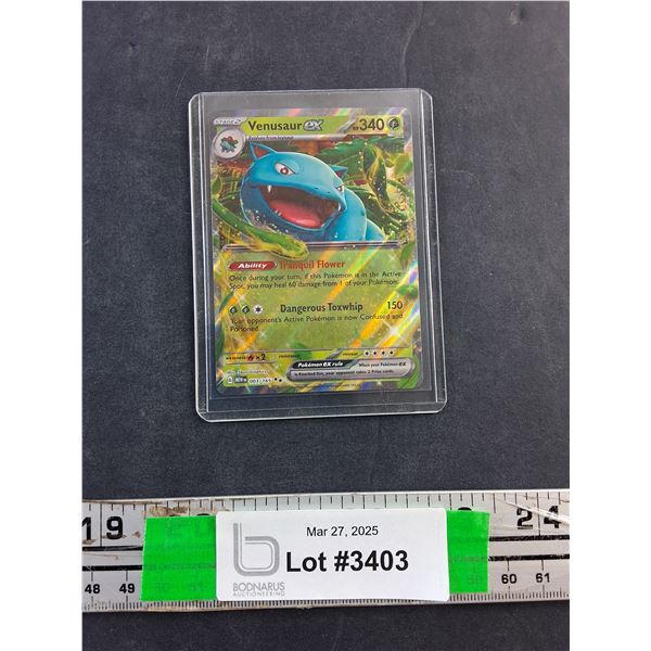 Pokemon Venusaur Trading Card - Cannot Authenticate