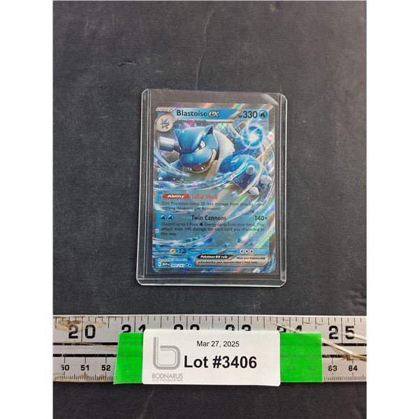 Pokemon Blastoise Trading Card - Cannot Authenticate