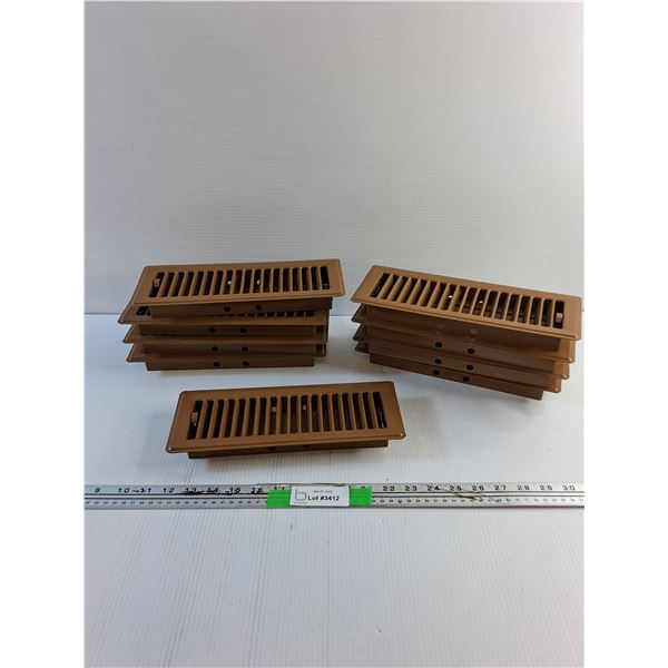(9) Floor Vent Covers