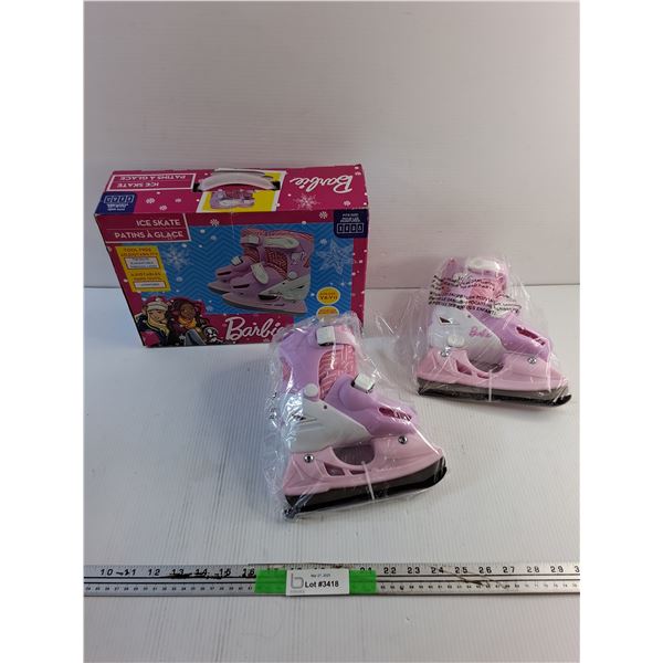Kids Barbie Ice Skates