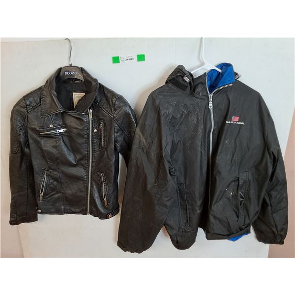 (2) Jackets- Ardene's- S & U.S. Polo Association- L