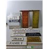 Image 1 : (5) Home Decor Signs