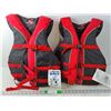 Image 1 : (2) Sport Dimension Lifejackets- Adult