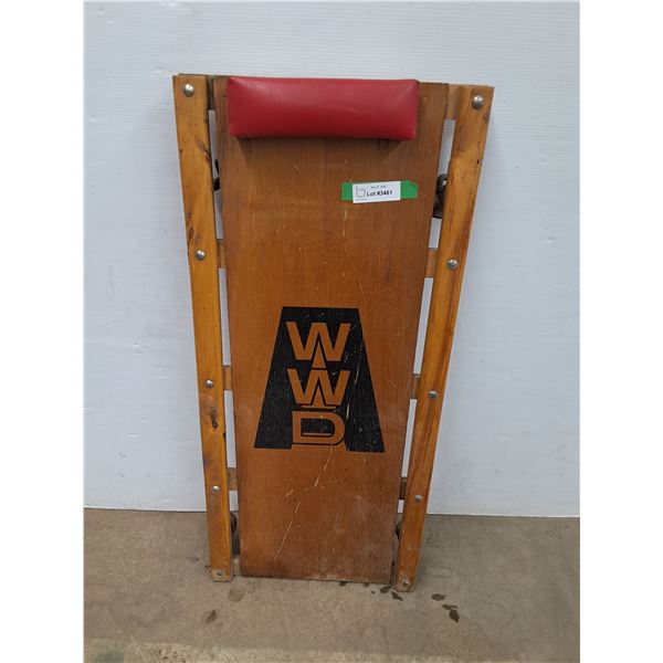 * WWD Wood Shop Creeper - 16" x 36" - CANNOT SHIP
