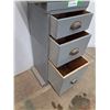 Image 2 : * Custom Built Wood Three Drawer Storage - CANNOT SHIP