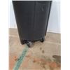 Image 4 : * Black Rolling Garbage Can w/Lid - CANNOT SHIP