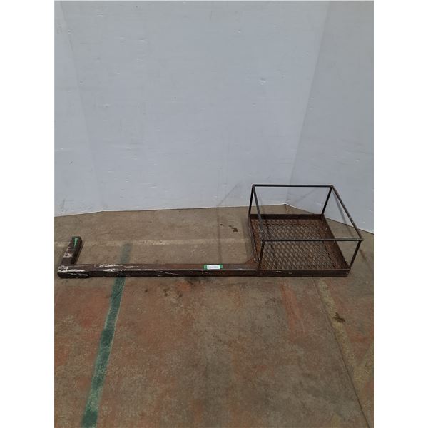 Trailer Hitch Mount Generator Stand - Generator Inside Measurement: 17.5" x 18" Full Length: 59" x 1