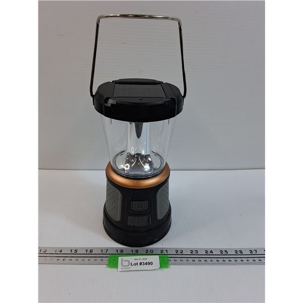 Duracell Solar Lantern - Works - 10" Tall