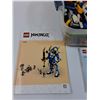 Image 2 : Lego & (3) Lego Manuals: Ninjago, Wolverine, Bamboo