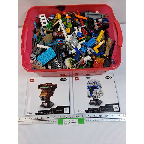 Lego & Lego Manuals: Princess Leia & Captain Rex