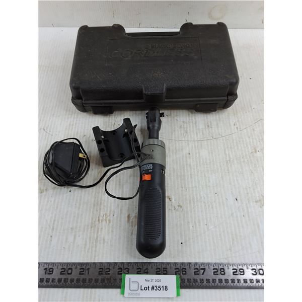 Black & Decker Cordless Power Ratchet with Case - Untested - As is