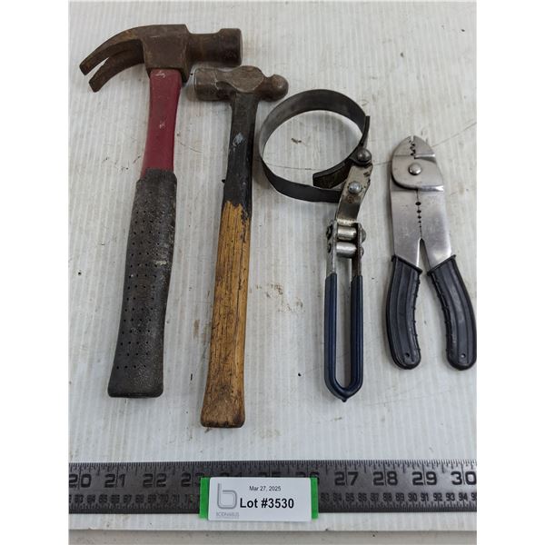 Hammers, Wire Stripper, Wrench