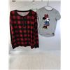 Image 1 : Ripzone Size XL Shirt and Gap Kids Mickey Shirt (Unknown Size)