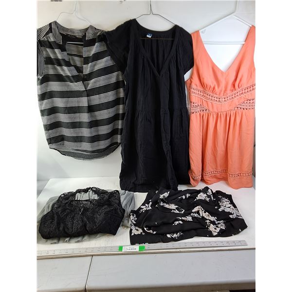 Dresses, Shirt and Wrap Arounds.