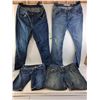 Image 1 : Silver Jeans Size 34, Roxy Size 9, Silver Shorts Size 28 and Levi 34x30 Jeans