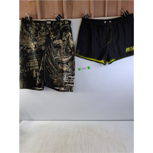 Diesel and Elite MMA Shorts
