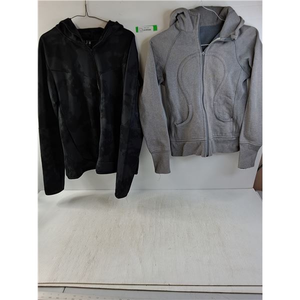 Urban Basics Medium Size jacket and a Grey (Appears to be Medium Size) Jacket