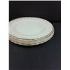 Image 3 : (4) Anchor Hocking Dinner Plates & (4) Dessert Plate