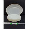 Image 1 : Anchor Hocking Serving Platter & (6) Dinner Plates